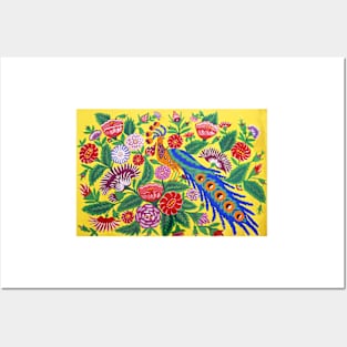 Maria Prymachenko Bird Art Print Птах Ukrainian Folk Art Posters and Art